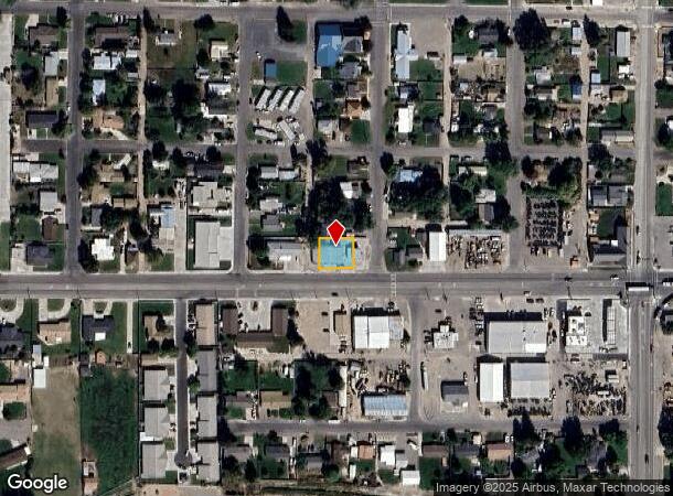 218 W Ellis St, Paul, ID Parcel Map