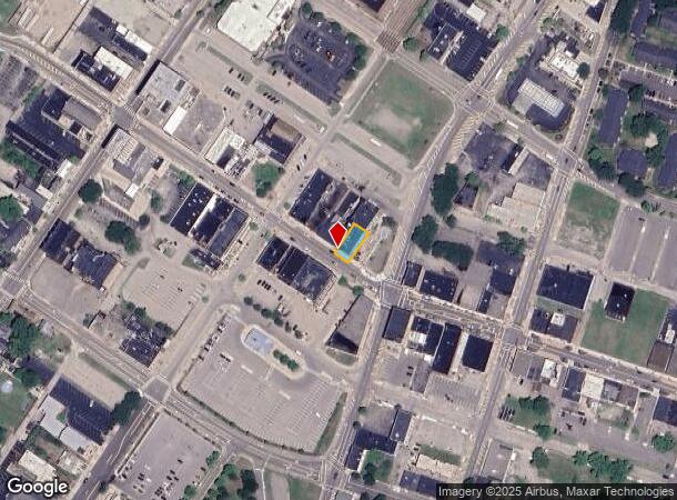  1131 Central Ave, Middletown, OH Parcel Map