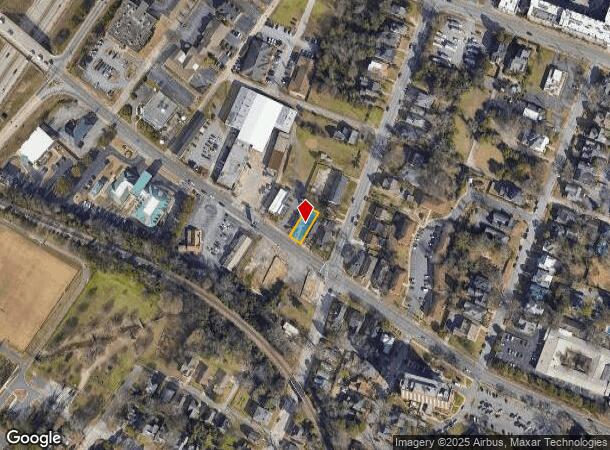  1447 Forsyth St, Macon, GA Parcel Map