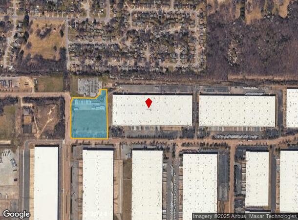  5600 Challenge Dr, Memphis, TN Parcel Map