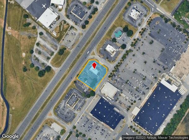 134 N Dupont Hwy, New Castle, DE Parcel Map