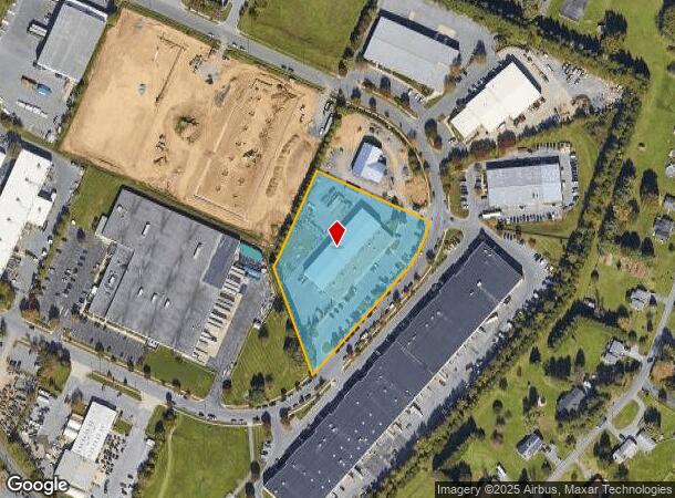 1530 Tilco Dr, Frederick, MD Parcel Map