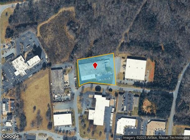  1226 Fedex Dr Sw, Conover, NC Parcel Map