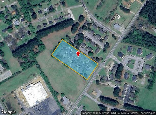  904 Oakwood St, Bennettsville, SC Parcel Map