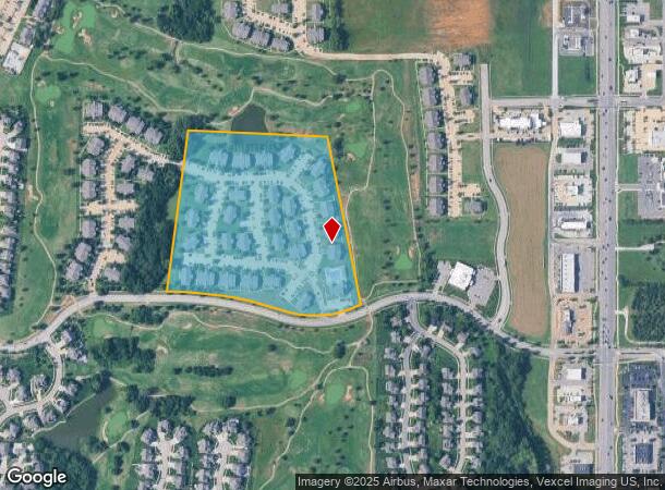  1500 E Tall Tree Rd, Derby, KS Parcel Map