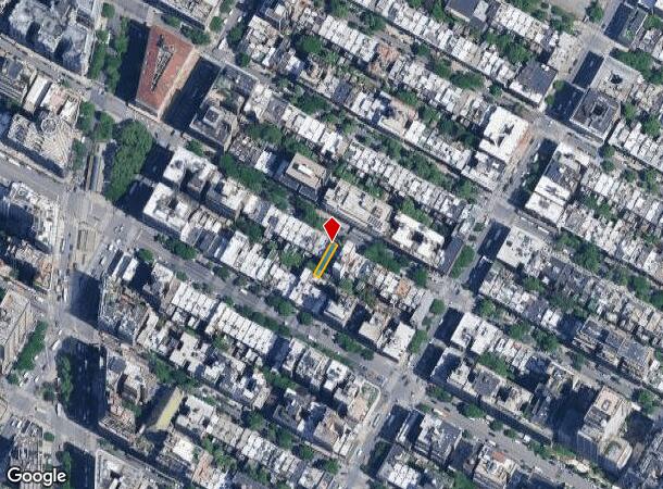 132 W 73Rd St, New York, NY Parcel Map