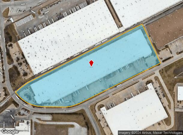  201 Railhead Rd, Fort Worth, TX Parcel Map