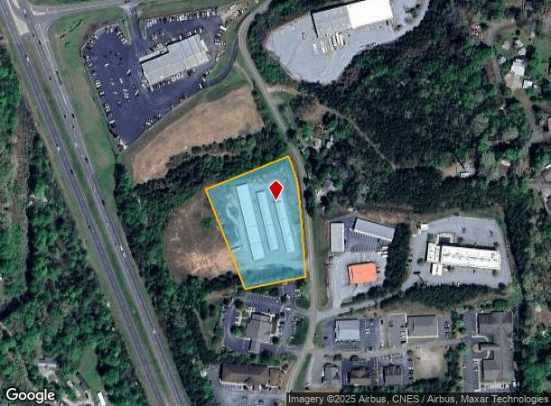 205 Cunningham Rd, Franklin, NC Parcel Map