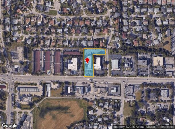 1221 Hypoluxo Rd, Lantana, FL Parcel Map