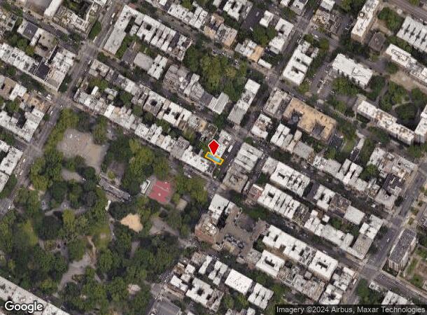  166 Avenue B, New York, NY Parcel Map