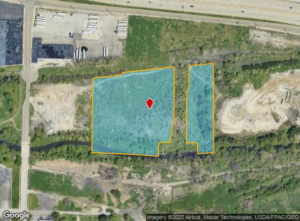  99 S Seiberling St, Akron, OH Parcel Map