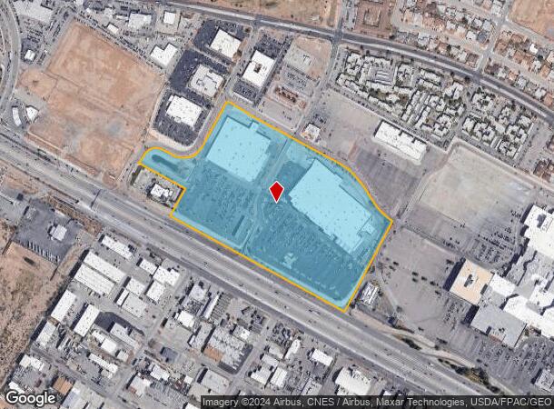  7101 Gateway Blvd W, El Paso, TX Parcel Map