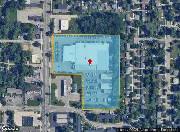 3901 S Martin Luther King Jr Blvd, Lansing, MI Parcel Map