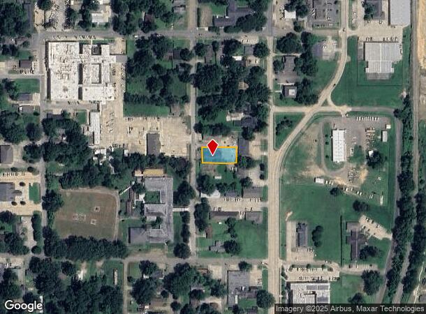 427 S Vine St, Bastrop, LA Parcel Map