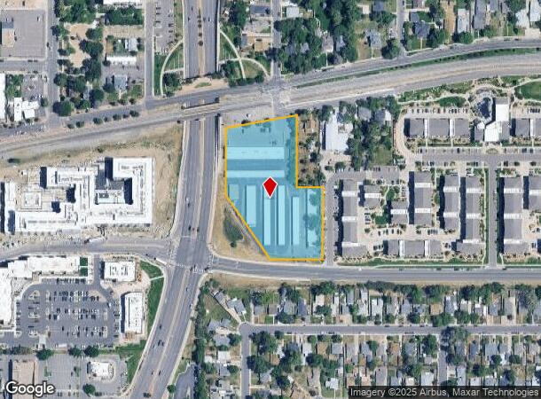  7117 W 56Th Ave, Arvada, CO Parcel Map