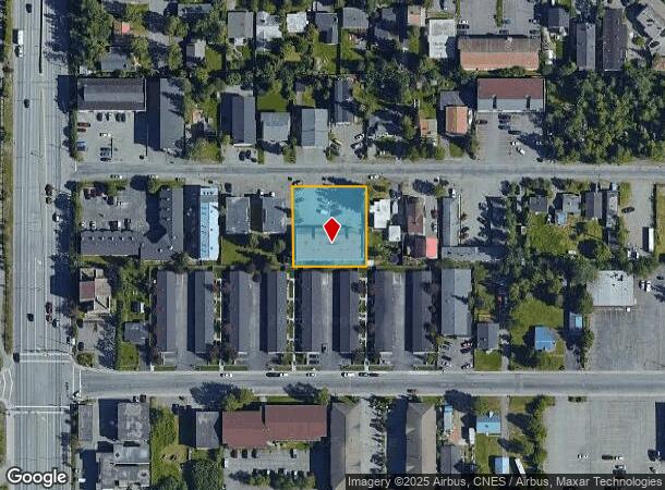  1400 W 25Th Ave, Anchorage, AK Parcel Map