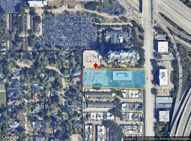 701 N Post Oak Rd, Houston, TX Parcel Map