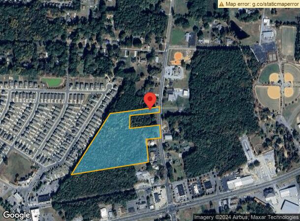  209 N Central Ave, Locust, NC Parcel Map