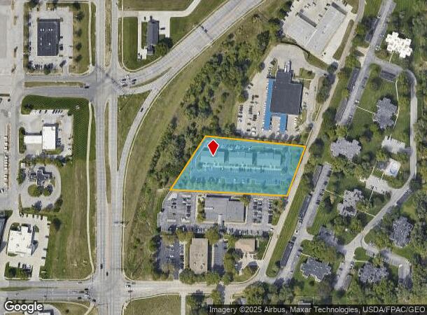  5834 S 142Nd St, Omaha, NE Parcel Map