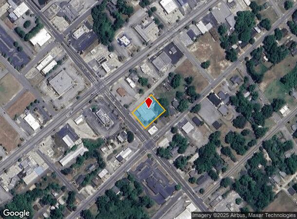  461 Broughton St, Orangeburg, SC Parcel Map