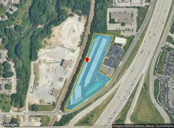  7460 W Frontage Rd, Shawnee, KS Parcel Map