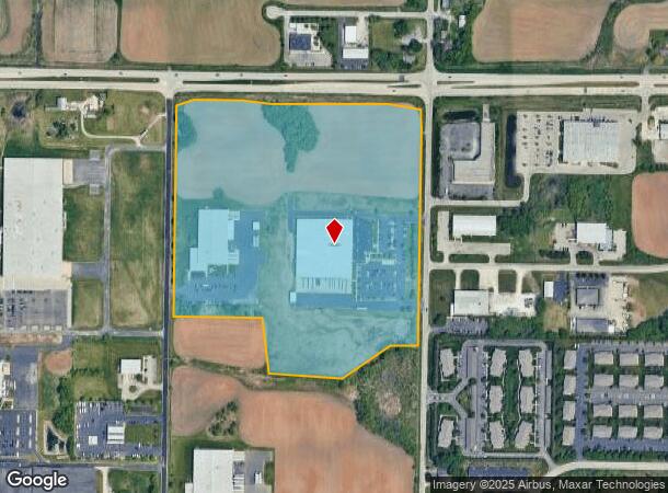  N822 Communication Dr, Appleton, WI Parcel Map