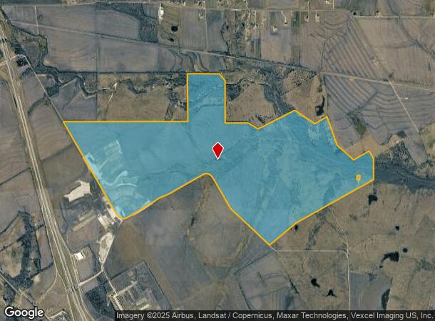  837 Parks School House Rd, Waxahachie, TX Parcel Map