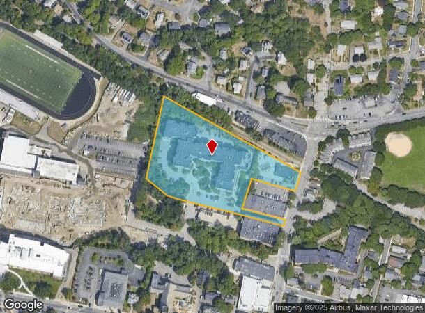  30 Mill St, Arlington, MA Parcel Map