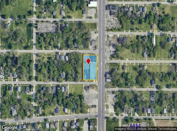 3615 N Saginaw St, Flint, MI Parcel Map