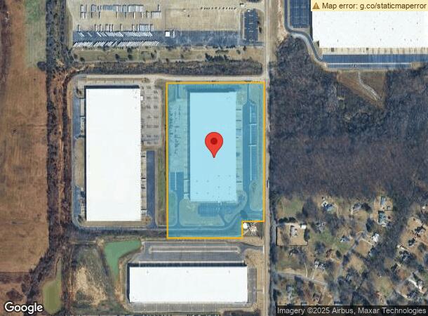  7437 Polk Ln, Olive Branch, MS Parcel Map