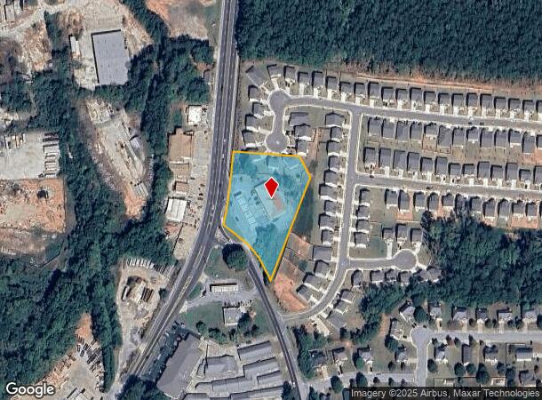  8109 Washington St Sw, Covington, GA Parcel Map