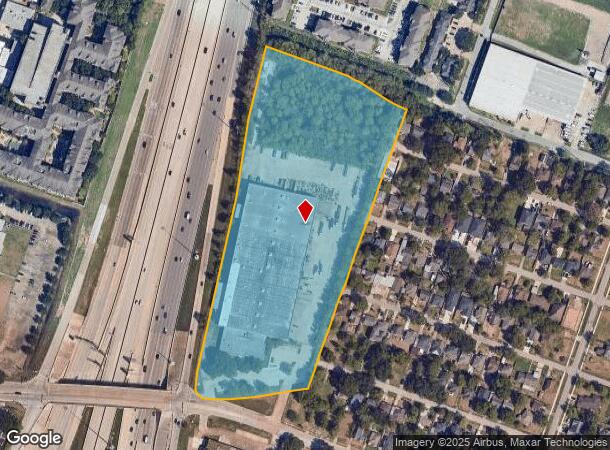  3333 Holly Hall St, Houston, TX Parcel Map