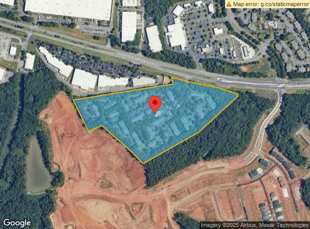  4915 E W T Harris Blvd, Charlotte, NC Parcel Map