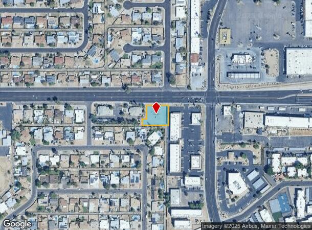  2901 W Cactus Rd, Phoenix, AZ Parcel Map