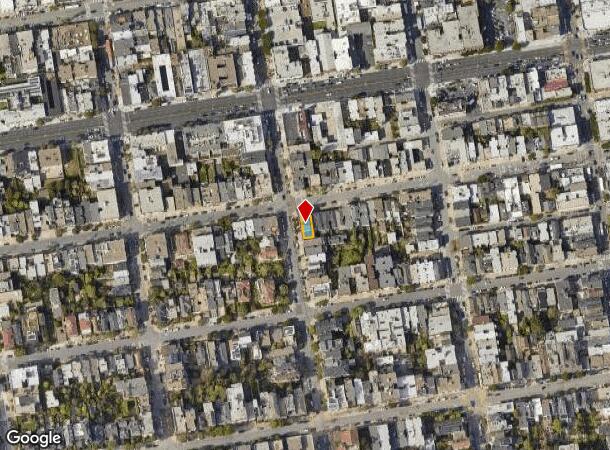  3060 Pierce St, San Francisco, CA Parcel Map