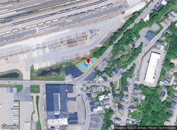  375 Franklin St, Worcester, MA Parcel Map