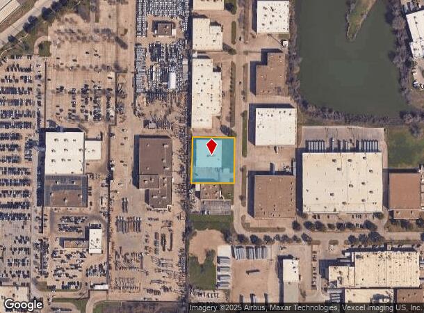  2209 Century Cir, Irving, TX Parcel Map