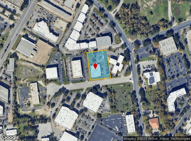 1624 Headway Cir, Austin, TX Parcel Map