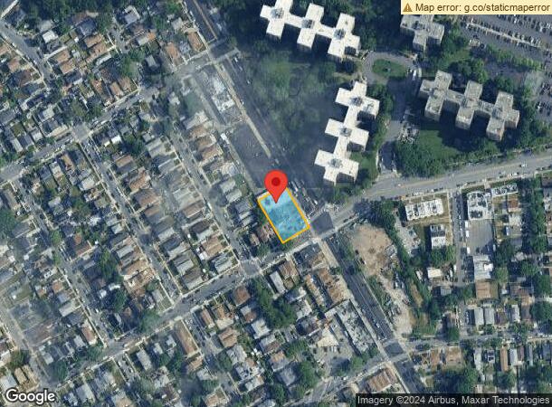  13450 Guy R Brewer Blvd, Jamaica, NY Parcel Map