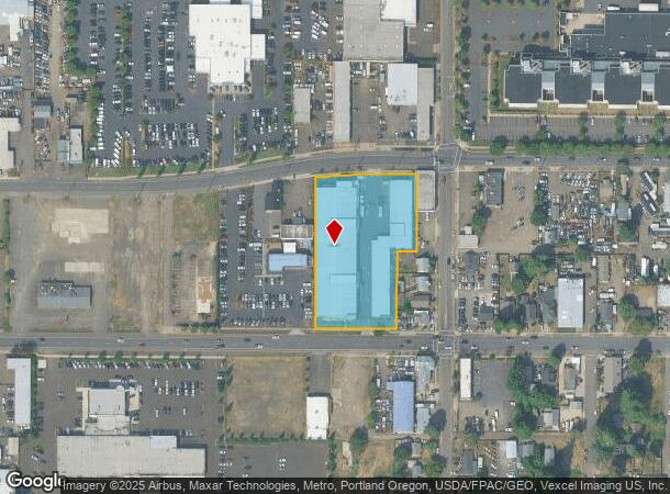 542 Sw Baseline St, Hillsboro, OR Parcel Map
