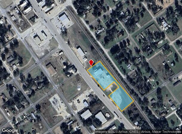  1004 S Main St, Calvert, TX Parcel Map