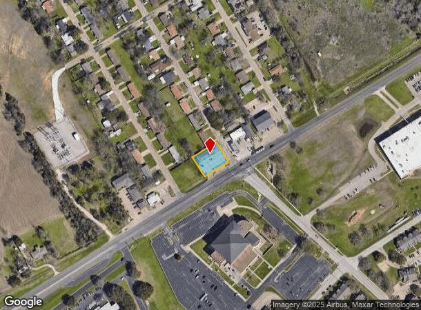 1814 E Crest Dr, Waco, TX Parcel Map