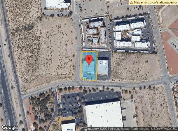  7825 Helen Of Troy Dr, El Paso, TX Parcel Map