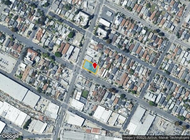 2732 S Central Ave, Los Angeles, CA Parcel Map