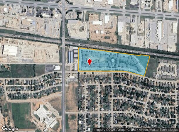  1250 Yeomans Rd, Abilene, TX Parcel Map