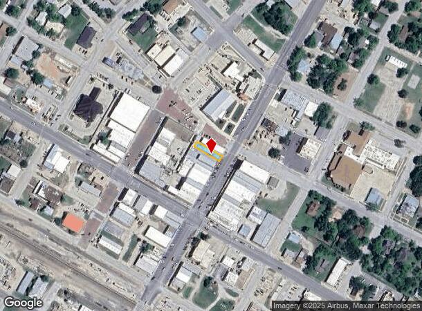 220 N Mason St, Bowie, TX Parcel Map