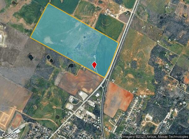  802 N Highway 95 N, Elgin, TX Parcel Map