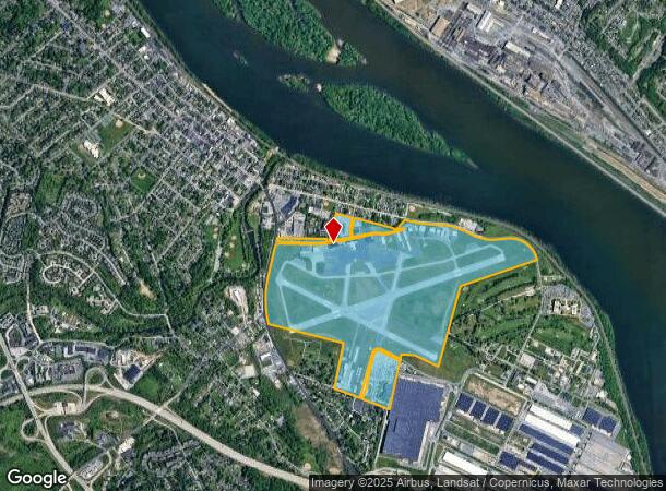  Airport Rd, New Cumberland, PA Parcel Map
