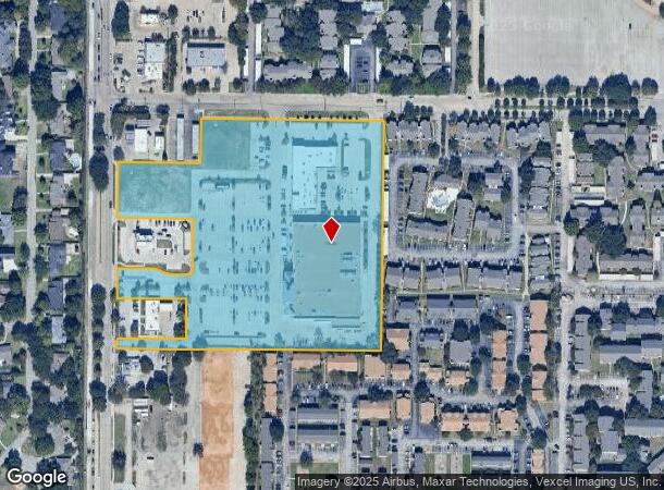  14380 Marsh Ln, Addison, TX Parcel Map