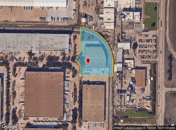 802 Nicholson Rd, Garland, TX Parcel Map